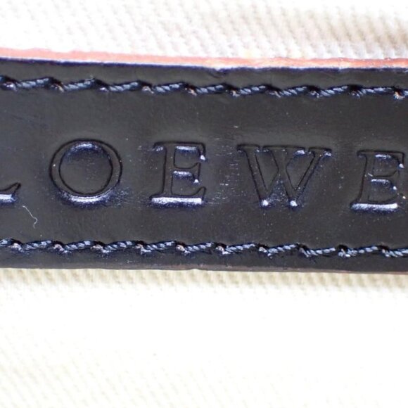 Loewe Anagram Black Leather Bag - Picture 6 of 12